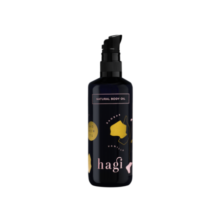 NATURAL BODY OIL WITH AMBER EXTRACT AND BAOBAB OIL