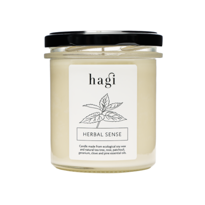 herbal sense Hagi soy candle