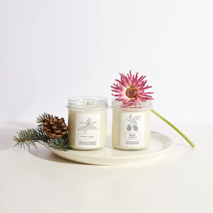 berry lovely soy wax candles